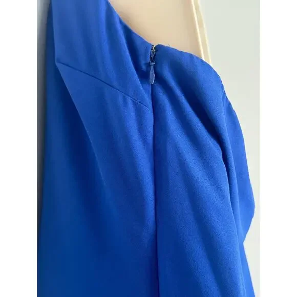 Hutch Blue Crepe‎ Halter Dress Size M